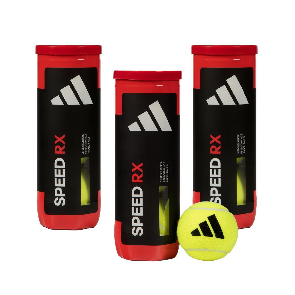 Adidas Speed RX Padel Balls (Pack x3) Padelbúðin
