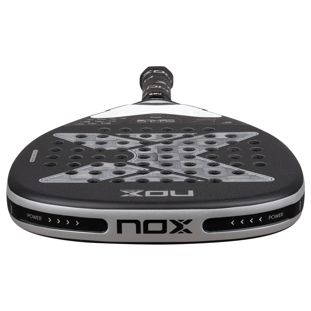 Nox AT10 Luxury Genius ATTACK 18K Alum 2026 frá Agustín Tapia Padelbúðin