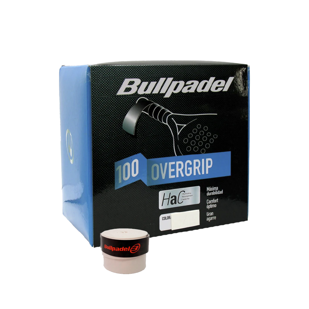 Bullpadel  overgrip Hac White Padelbúðin
