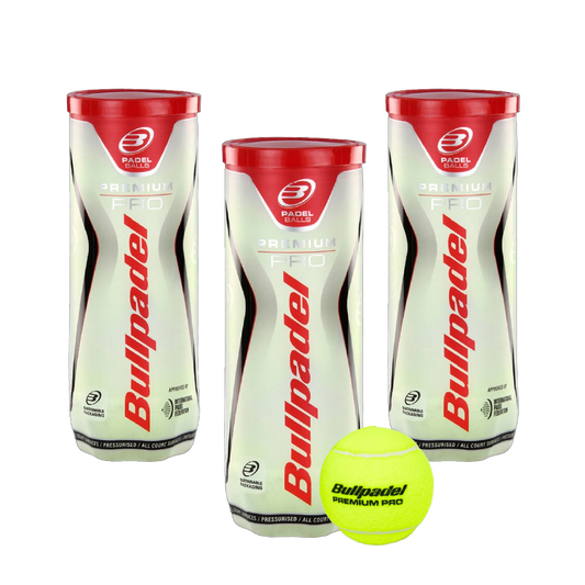 Bullpadel Premium Pro Padel Balls (Pack x3)