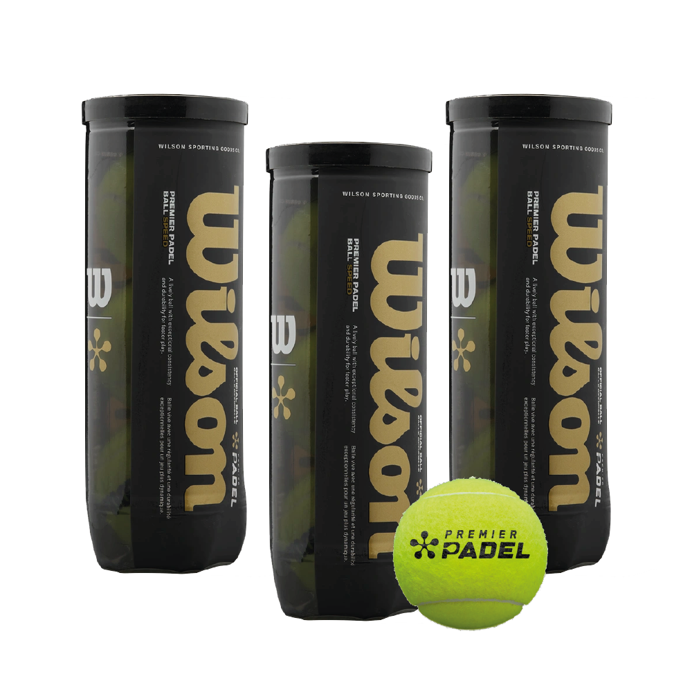 Wilson Premier Padel Speed Balls (Pack x3) Wilson